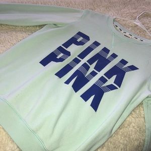 PINK VS Turquoise Sweatshirt